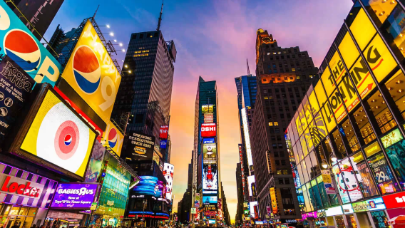 紐約中城包車深度遊】航母博物館+高線公園+時代廣場+帝國大廈