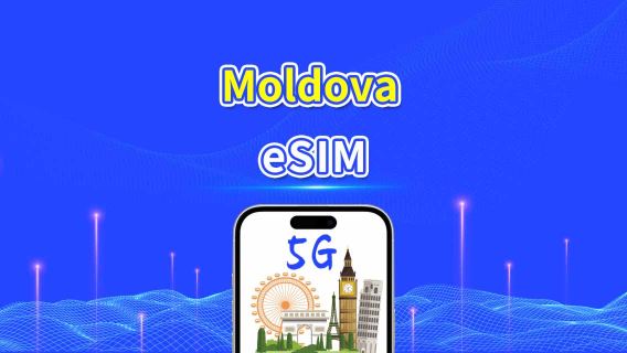 Moldova eSIM | High-Speed Data | 4G | Daily/Data Package | 24-Hour | 1-30 Days | QR Code