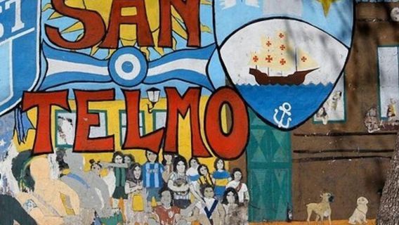 San Telmo Buenos Aires: Guided Walking Tour + El Zanjon de Granados Entry