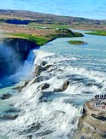 Iceland's Golden Circle trio: Thingvellir National Park - Geysir - Gullfoss Waterfall