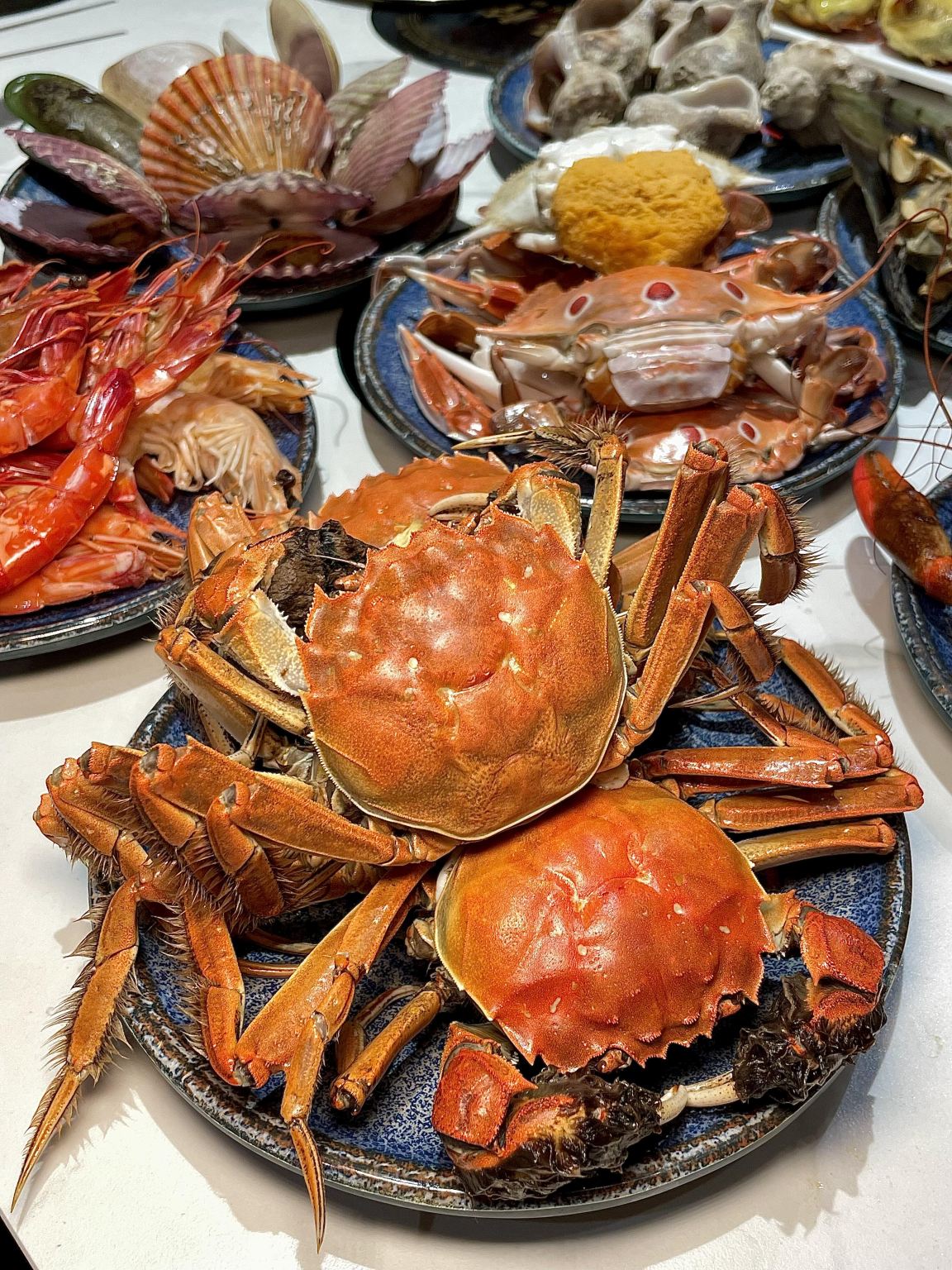 Shenzhen: Mangge Steam Live Seafood · Durian Buffet [Frutti di mare vivi pescati e cotti al vapore al momento + durian aperto e grigliato al momento, il top dei buffet in stile cinese moderno, valido in più sedi]