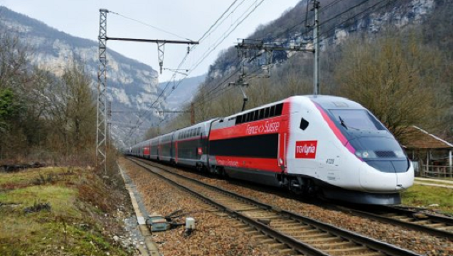 Premier Class Train Ticket from Paris, France to Zurich, Switzerland