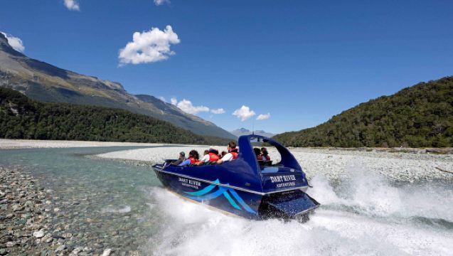ประสบการณ์สปีดโบ๊ตแม่น้ำดาร์ท (Dart River) & ท่องเที่ยวผจญภัยในธรรมชาติที่นิวซีแลนด์