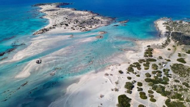 From Chania: Elafonisi Pink Sand Beach Day Trip - Elos Stop