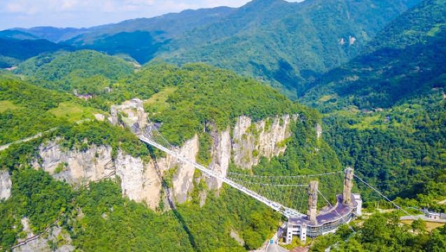 Privé groepsreis|Eendaagse tour naar Zhangjiajie Grand Canyon + Glazen Brug / één auto, één groep + inclusief Engelssprekende gids