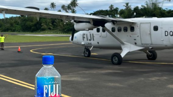 Flughafen Nadi in Fidschi - VIP-Lounge mit Verpflegung
