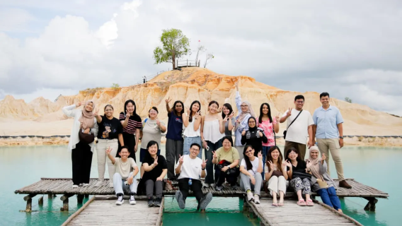 Privater Bintan-Tagesausflug: Blauer See & Sanddünen (Wüste) Halbtagestour