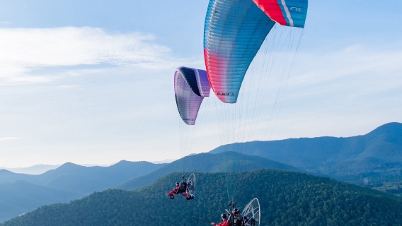 Chiang Mai Dream Sky Paramotor yamaç paraşütü uçuş deneyimi