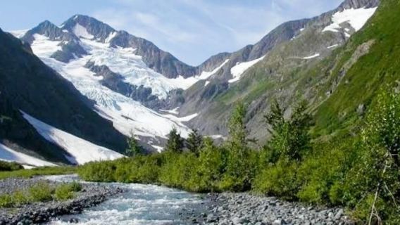 Anchorage, Amerika Syarikat - Pelayaran eksplorasi Gletser Portage + Permukaan tasik beku + Dinding gletser yang megah, mudah dan eksklusif