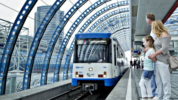 Carta di trasporto/Abbonamento per Amsterdam e dintorni [Viaggi senza pensieri/Corse illimitate/Ritiro facile/Uso immediato]