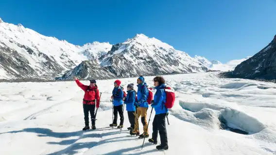 New Zealand South Island Aoraki / Mount Cook Glacier Hiking Tour: Helicopter Ride + 3-Hour Tasman Glacier Hike - Walk on Millennia-Old Glaciers - Full Glacier Hiking Gear Included