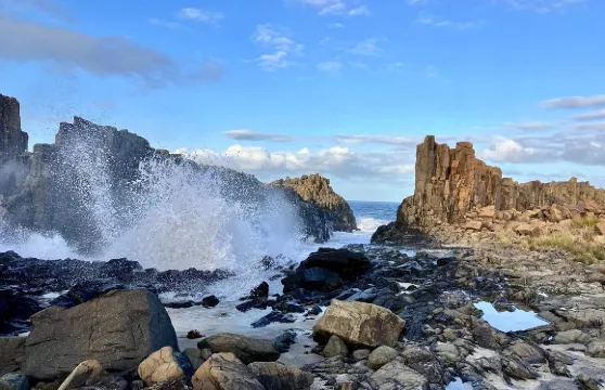 澳洲卧龍崗凱阿馬噴水孔+海崖大橋一日遊【網紅天堂之門】