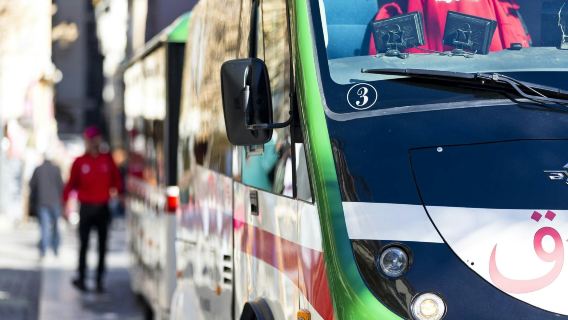 Granada hop-on hop-off tourist train