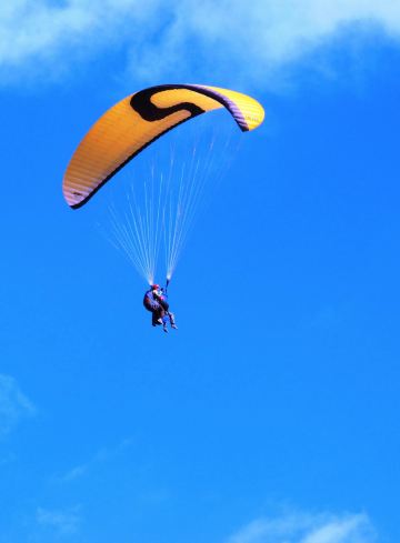 Paragliding in the San Sebastian Region