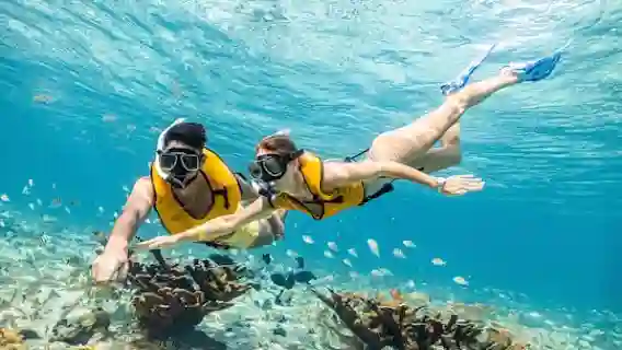 Snorkelling experience for non-swimmers in Cancun