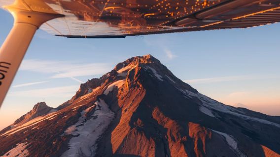 Portland : visite aérienne du mont Hood