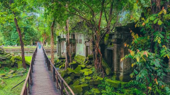 Lawatan Sehari Penuh Banteay Srei, Beng Mealea & Tasik Tonle Sap