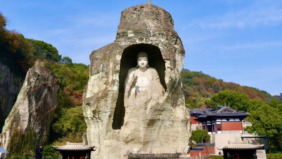 【金牌導遊導覽】柯岩+魯鎮+鑑湖+魯鎮社戲+畫舫船