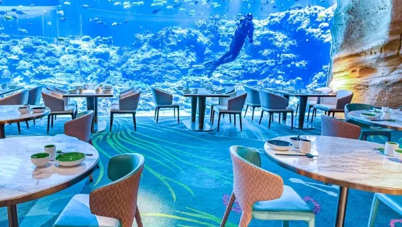 Zhuhai Chimelong Spaceship Hotel Spaceship Coral Restaurant Buffet Lunch