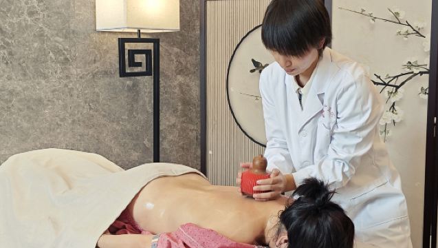 桃肌・気血活性化セットメニュー|砭石美容灸 + 臍灸|三亜 日焼け後の肌再生