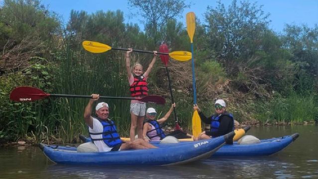 From Cottonwood: Guided Kayaking Tour on the Verde River