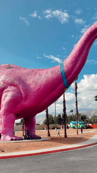 1-day private chartered tour to Los Angeles Cabazon dinosaurs + Desert Hills Premium Outlets | Admission ticket not included