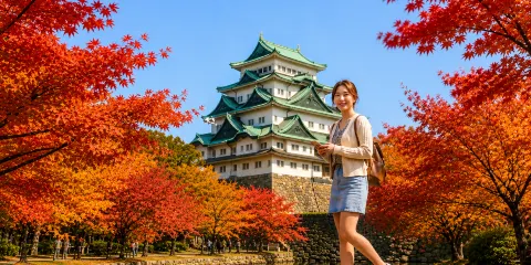 日本關西|奈良公園+東大寺+黑潮市場+和歌山城 一日遊|餵萌鹿・海鮮美食|大阪出發・專業中/英導遊隨行