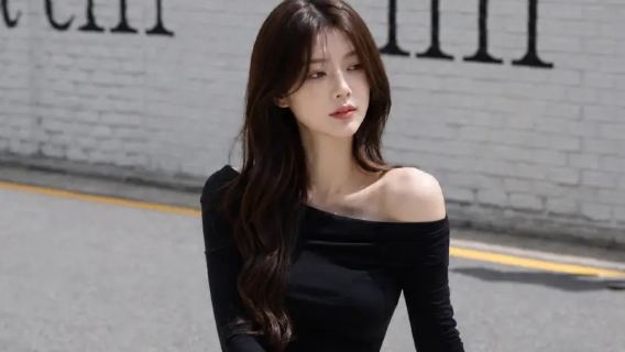 Privat fotografering i K-stil utomhus i Apgujeong, Seoul