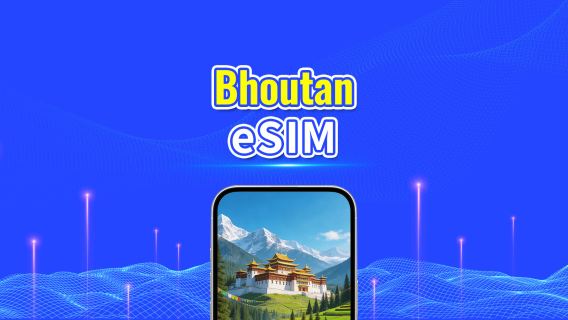 Bhoutan eSIM | 4G | Forfait quotidien/Forfait données | Facturation par 24 heures | 1-30 jours | QR code
