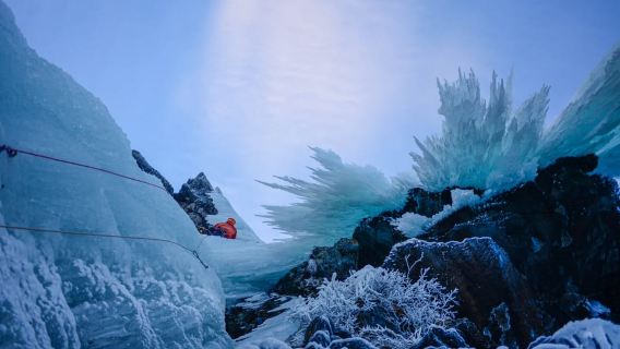 Abisko: Ice Climbing for All Levels with Certified Guide