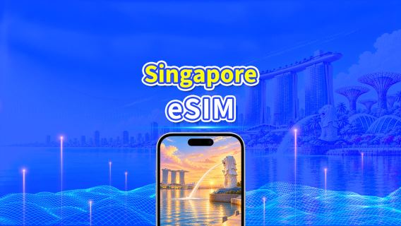 Singapore 4G eSIM | Doppia Rete | Pacchetto dati giornaliero/totale | 1–30 giorni | Fatturazione 24 ore | Codice QR