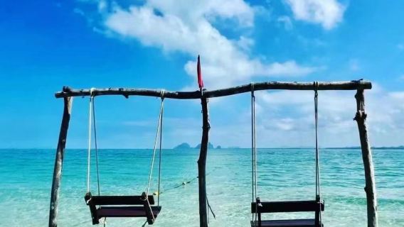 Depart from Koh Lanta: one-day tour to the four islands of Trang (Emerald Cave + Koh Ngai + Koh Kradan)