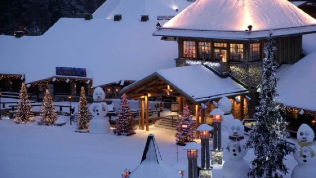 ロヴァニエミでのスノーモービル体験+ロヴァニエミ教会+美術館 【行程調整可能】