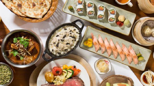 Тайбэй | Подарочный сертификат на шведский стол в кафе Grand Hyatt (выходные + 280 NT$)