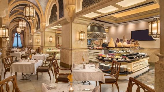 Buffet at Le Vendome Restaurant in Abu Dhabi's Emirates Palace (lunch/dinner options available)