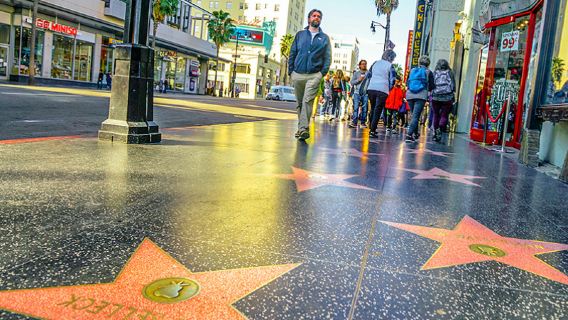 アメリカ・ロサンゼルス日帰りツアー【ハリウッド・ウォーク・オブ・フェーム/ビバリーヒルズ&ロデオドライブ】