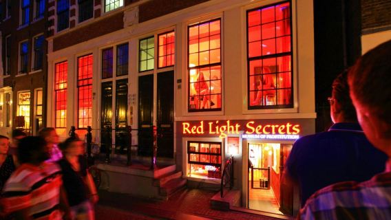 Amsterdam Red Light Secrets museum and 1-hour canal cruise