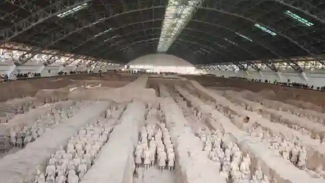 西安秦始皇帝陵博物院(兵馬俑)+華清宮+西安千古情一日遊