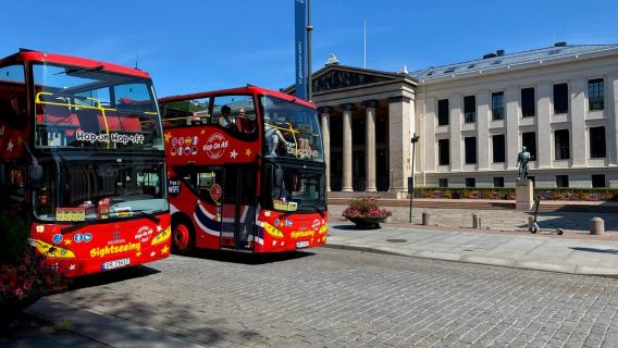 Oslo: 24- oder 48-Stunden-Ticket für den Hop-On/Hop-Off-Sightseeingbus