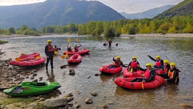 Bagni di Lucca: tour in kayak sul fiume Serchio