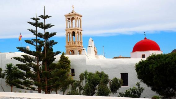 Scopri i punti salienti di Mykonos: un'avventura di 2 ore in furgone