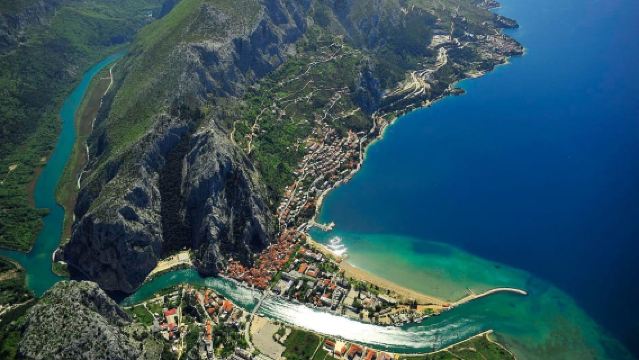 Raften op de Cetina-rivier met overstap vanuit Split