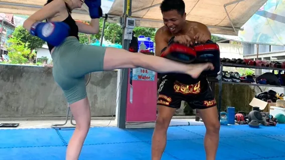 Ko Tao: Classe introduttiva di gruppo di Muay Thai per principianti