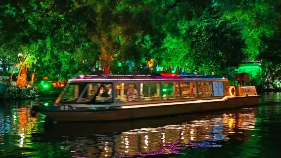 [Guangxi] Tiket pelayaran tarikan pelancongan Dua Sungai Empat Tasik Guilin (pemandangan indah tasik dan gunung + menara kembar menyinari bandar lama + pilihan lawatan sehari/malam + "bandar dalam pemandangan, pemandangan dalam bandar")