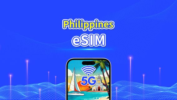eSIM Philippines | 5G/4G | Forfait de données quotidien/total | 1-30 jours | Facturation par jour naturel | QR code