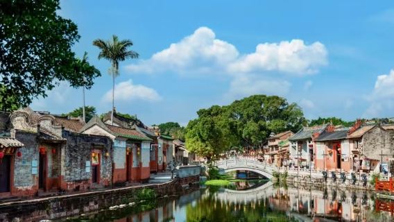 China — Dongguan Opium War Museum + Sea Battle Museum + Fort + Nanshe Ming and Qing Ancient Village
