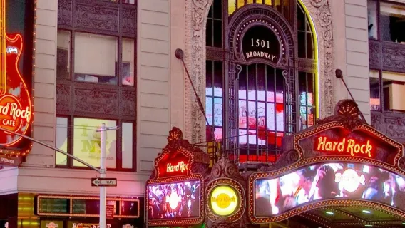 Hard Rock Cafe Time Square NYC Erlebnis