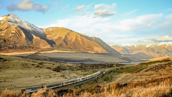 Christchurch TranzAlpine: Scenic Train Christchurch - Greymouth Day Tour