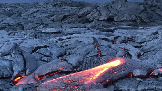 Lawatan Sehari di Pulau Besar Hawaii + Air Terjun Pelangi + Taman Negara Gunung Berapi Hawaii + Kenderaan Berbahasa Cina