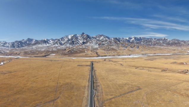 Lawatan Sehari Pemandangan Sepanjang Jalan Raya No. 9 + Lembah Qilian - Padang Rumput - Pekan Ebao + Gunung Zhuor
